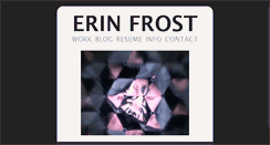 Desktop Screenshot of erin-frost.com
